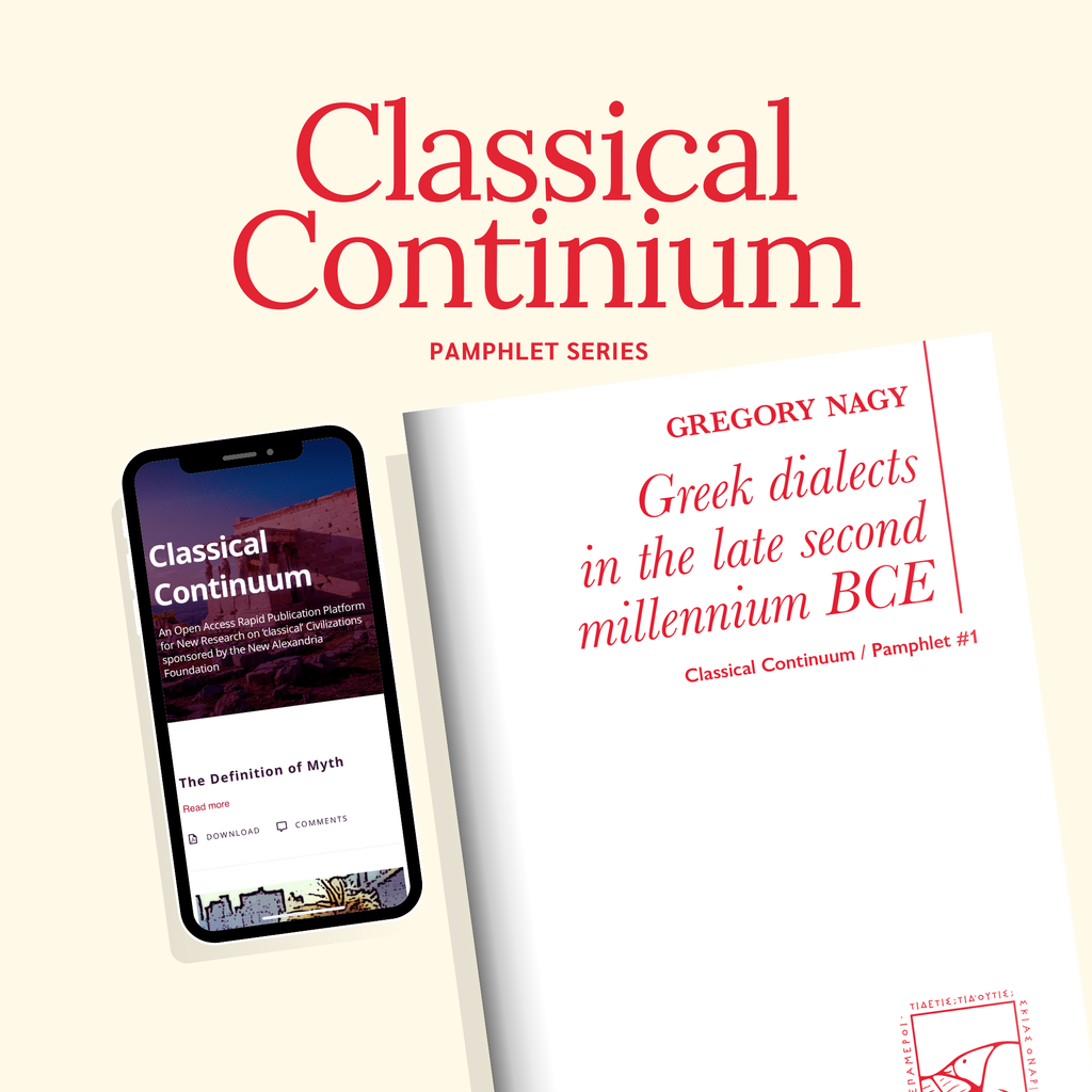 Greek dialects in the late second millennium BCE by Gregory Nagy